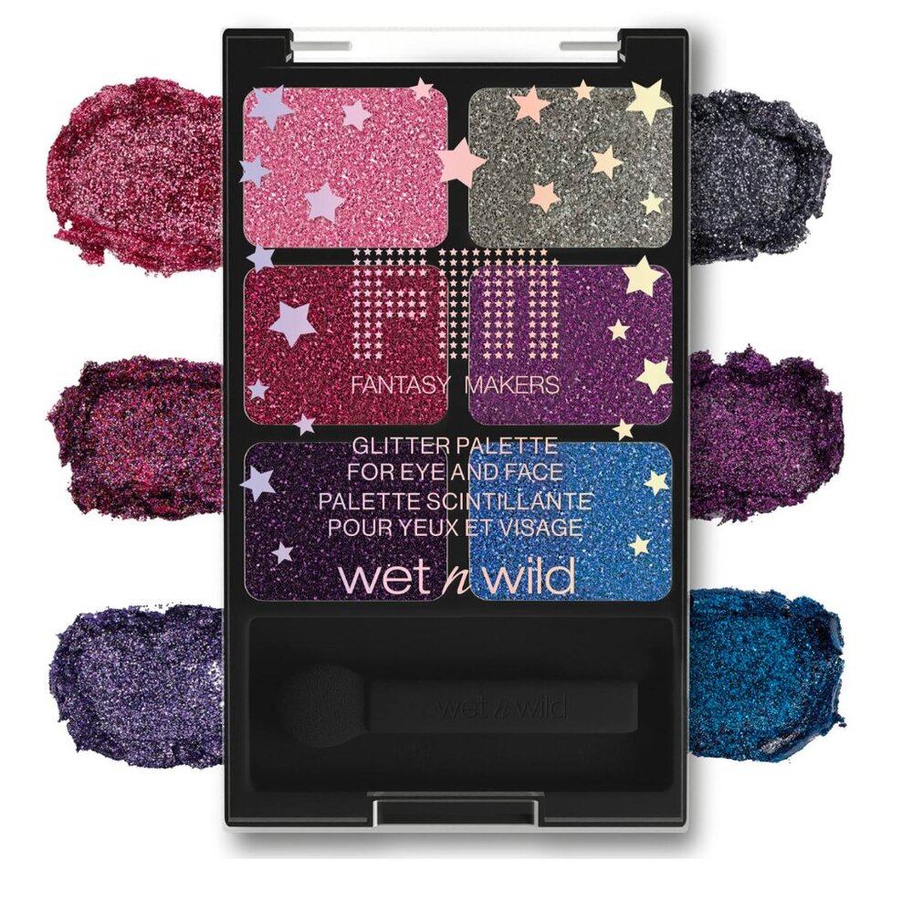 Wet n Wild Fantasy Makers LE Glitter Palette #1230772 Rest in Pink NIP/Sealed
